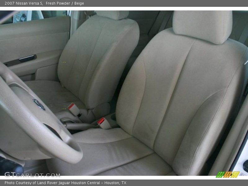 Fresh Powder / Beige 2007 Nissan Versa S