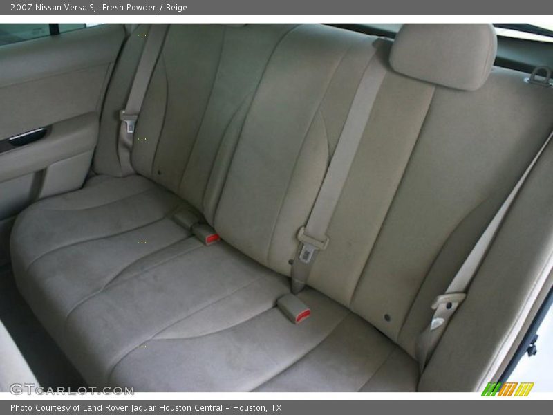Fresh Powder / Beige 2007 Nissan Versa S