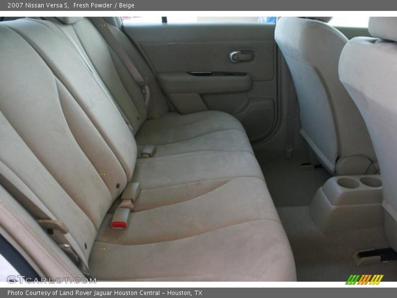 Fresh Powder / Beige 2007 Nissan Versa S