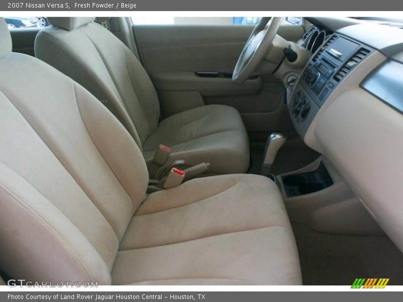 Fresh Powder / Beige 2007 Nissan Versa S