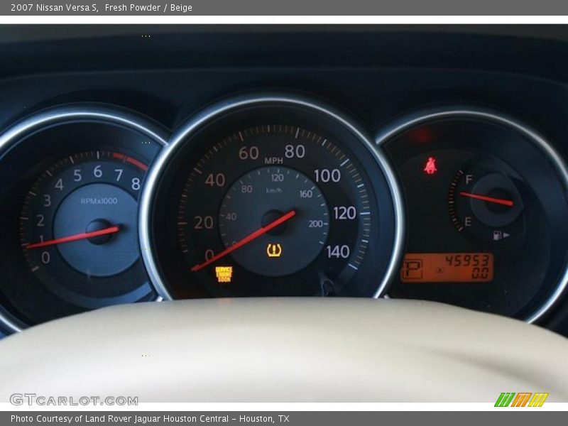 Fresh Powder / Beige 2007 Nissan Versa S