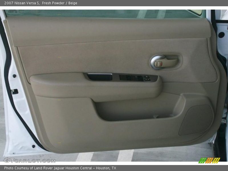 Fresh Powder / Beige 2007 Nissan Versa S
