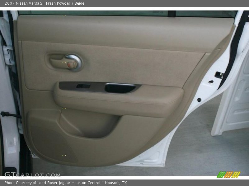 Fresh Powder / Beige 2007 Nissan Versa S