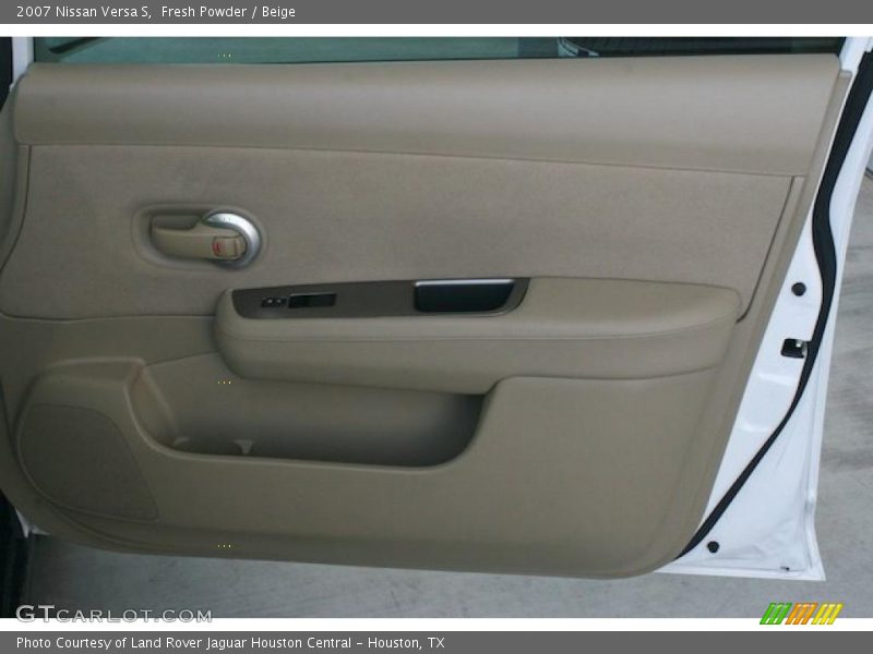 Fresh Powder / Beige 2007 Nissan Versa S