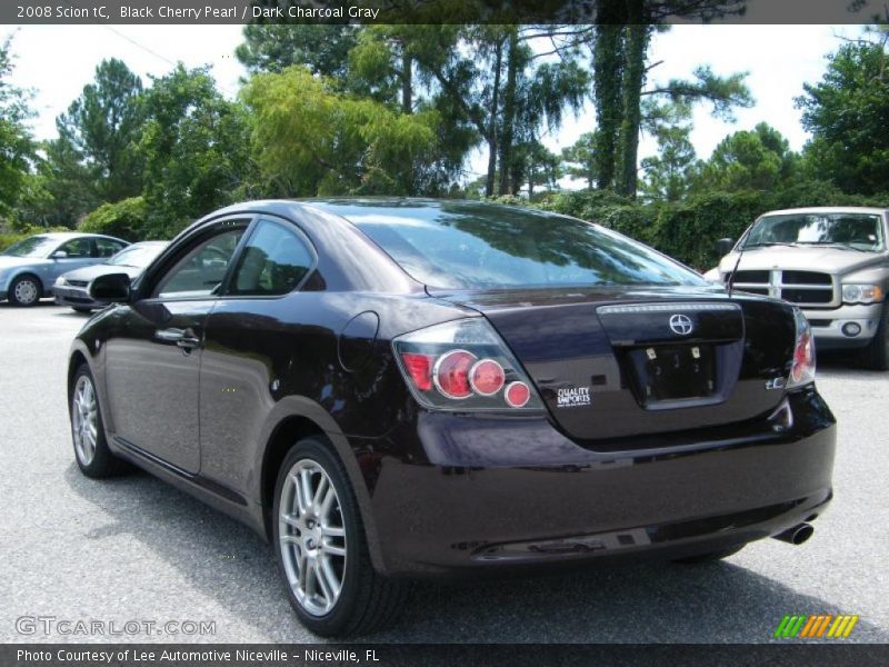 Black Cherry Pearl / Dark Charcoal Gray 2008 Scion tC