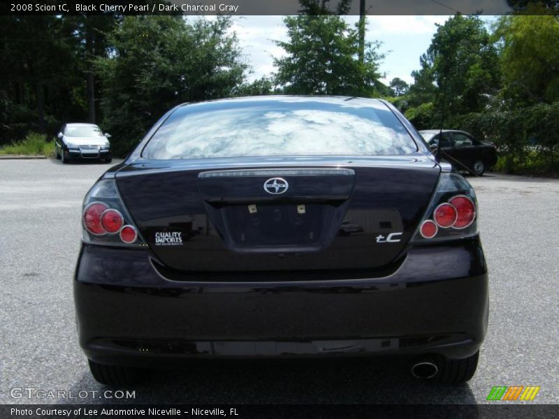 Black Cherry Pearl / Dark Charcoal Gray 2008 Scion tC