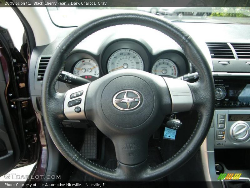 Black Cherry Pearl / Dark Charcoal Gray 2008 Scion tC