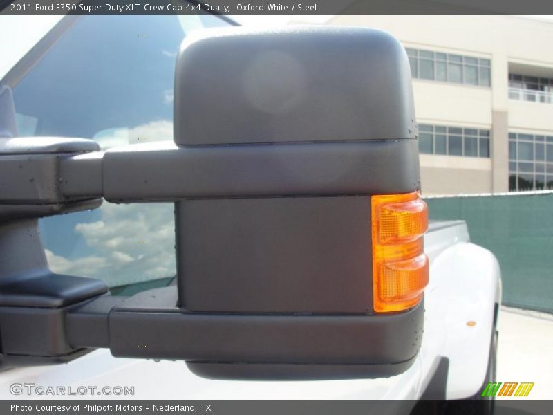Oxford White / Steel 2011 Ford F350 Super Duty XLT Crew Cab 4x4 Dually