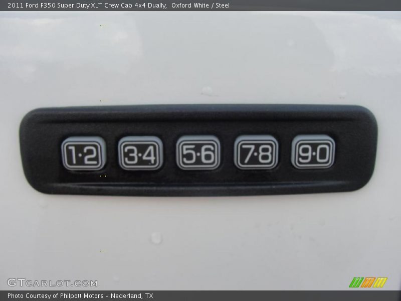 Oxford White / Steel 2011 Ford F350 Super Duty XLT Crew Cab 4x4 Dually