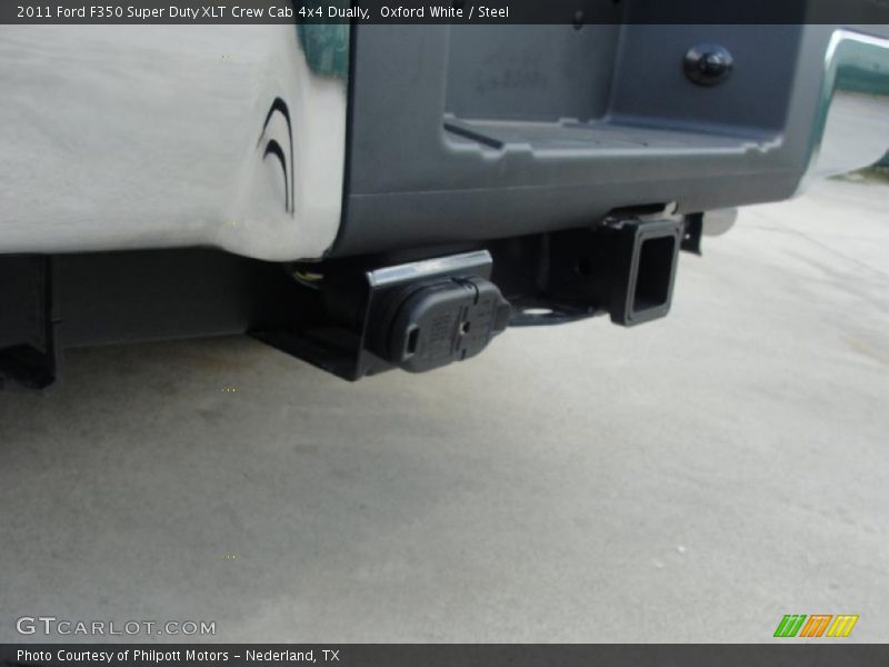 Oxford White / Steel 2011 Ford F350 Super Duty XLT Crew Cab 4x4 Dually