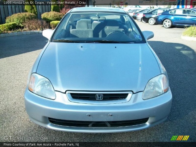 Vogue Silver Metallic / Gray 1998 Honda Civic EX Coupe