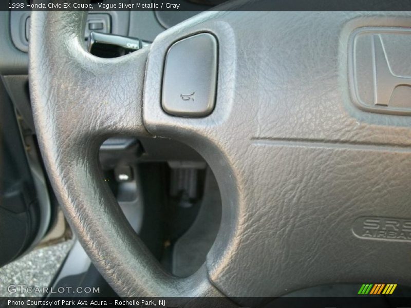 Vogue Silver Metallic / Gray 1998 Honda Civic EX Coupe