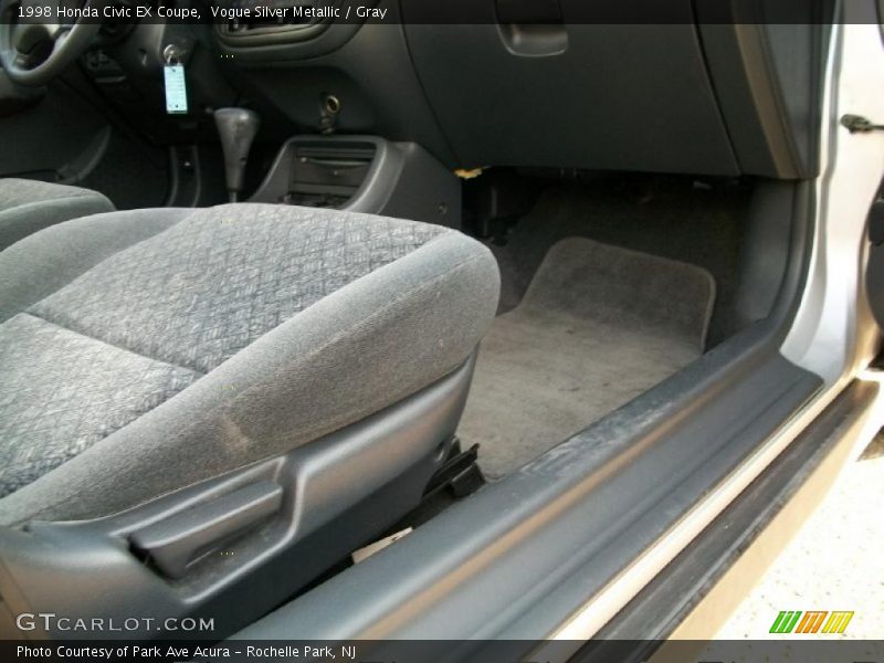 Vogue Silver Metallic / Gray 1998 Honda Civic EX Coupe