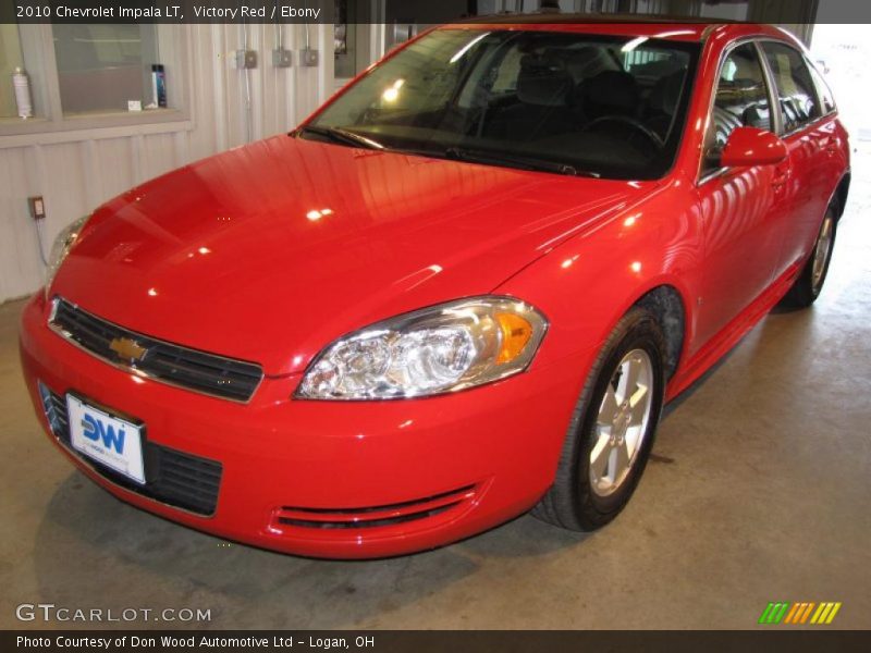 Victory Red / Ebony 2010 Chevrolet Impala LT