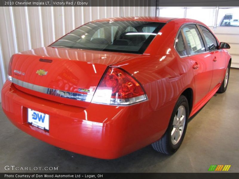 Victory Red / Ebony 2010 Chevrolet Impala LT