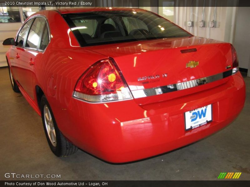 Victory Red / Ebony 2010 Chevrolet Impala LT