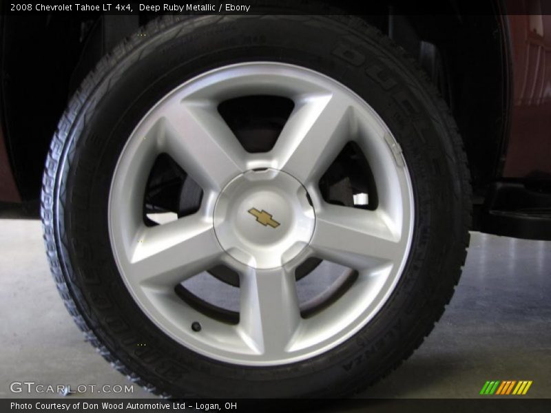 Deep Ruby Metallic / Ebony 2008 Chevrolet Tahoe LT 4x4