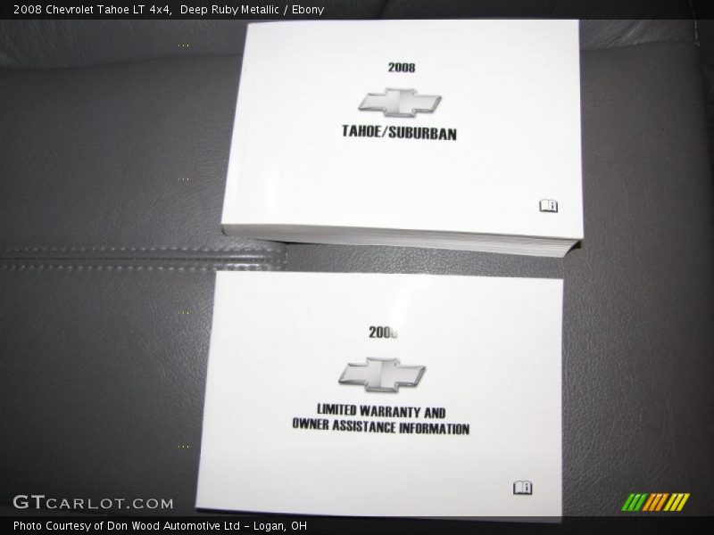 Deep Ruby Metallic / Ebony 2008 Chevrolet Tahoe LT 4x4