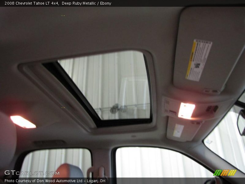 Deep Ruby Metallic / Ebony 2008 Chevrolet Tahoe LT 4x4
