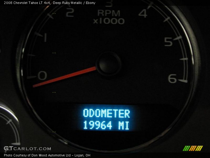 Deep Ruby Metallic / Ebony 2008 Chevrolet Tahoe LT 4x4
