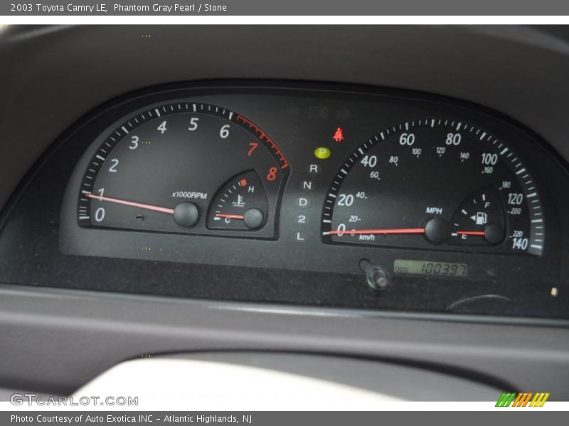  2003 Camry LE LE Gauges