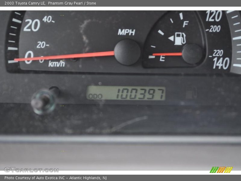Phantom Gray Pearl / Stone 2003 Toyota Camry LE