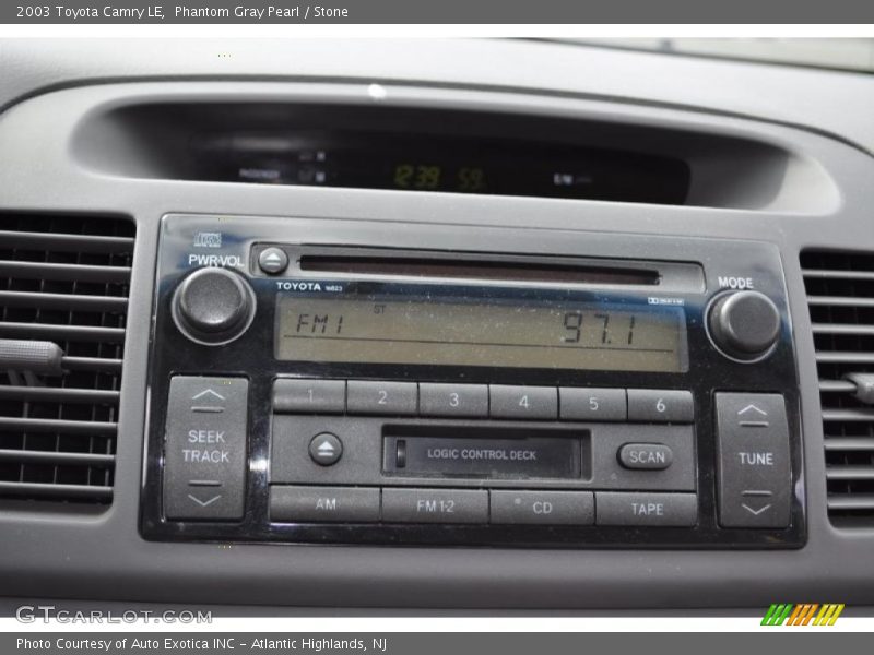 Phantom Gray Pearl / Stone 2003 Toyota Camry LE