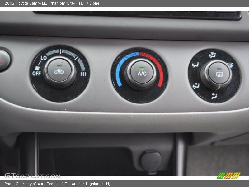 Phantom Gray Pearl / Stone 2003 Toyota Camry LE