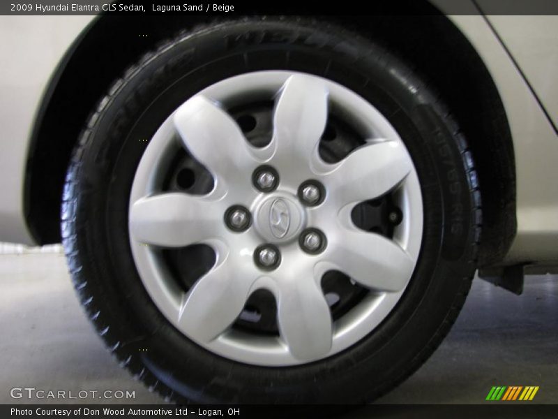 Laguna Sand / Beige 2009 Hyundai Elantra GLS Sedan