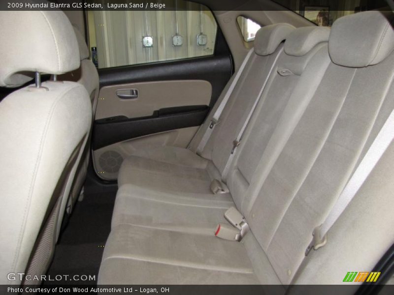 Laguna Sand / Beige 2009 Hyundai Elantra GLS Sedan