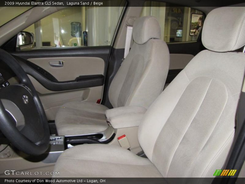Laguna Sand / Beige 2009 Hyundai Elantra GLS Sedan