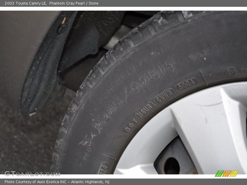 Phantom Gray Pearl / Stone 2003 Toyota Camry LE