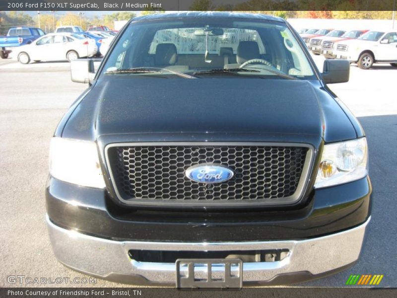 Black / Medium Flint 2006 Ford F150 XLT SuperCab