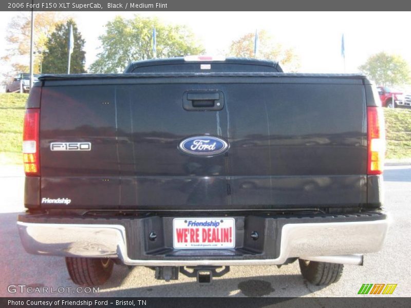 Black / Medium Flint 2006 Ford F150 XLT SuperCab