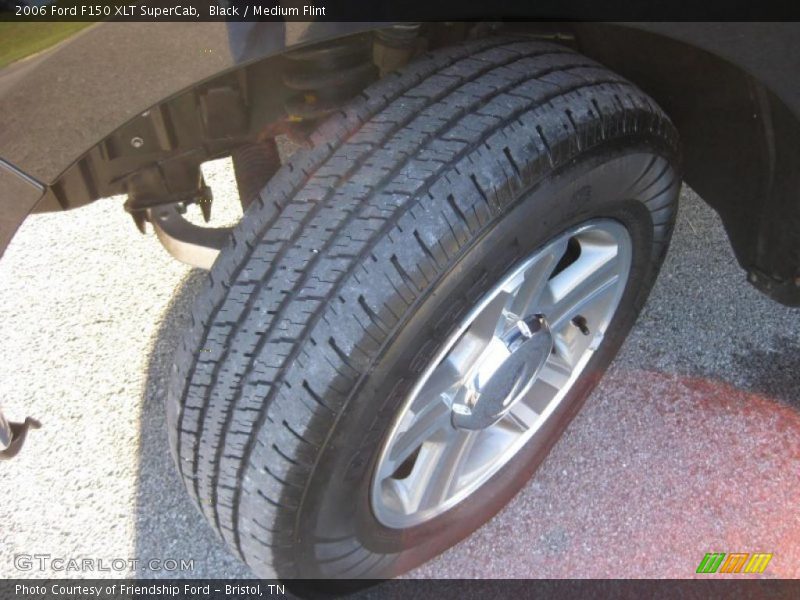 Black / Medium Flint 2006 Ford F150 XLT SuperCab