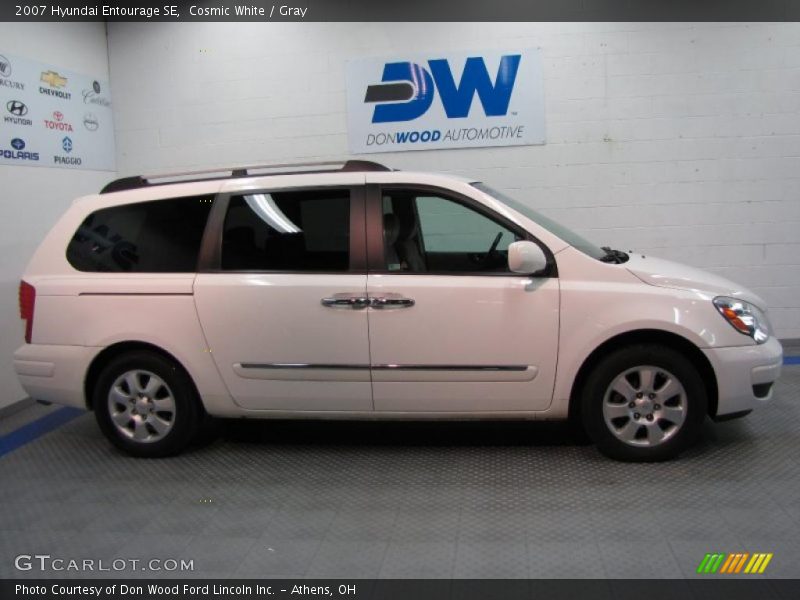 Cosmic White / Gray 2007 Hyundai Entourage SE