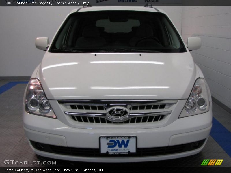 Cosmic White / Gray 2007 Hyundai Entourage SE