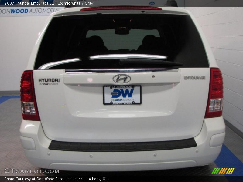 Cosmic White / Gray 2007 Hyundai Entourage SE