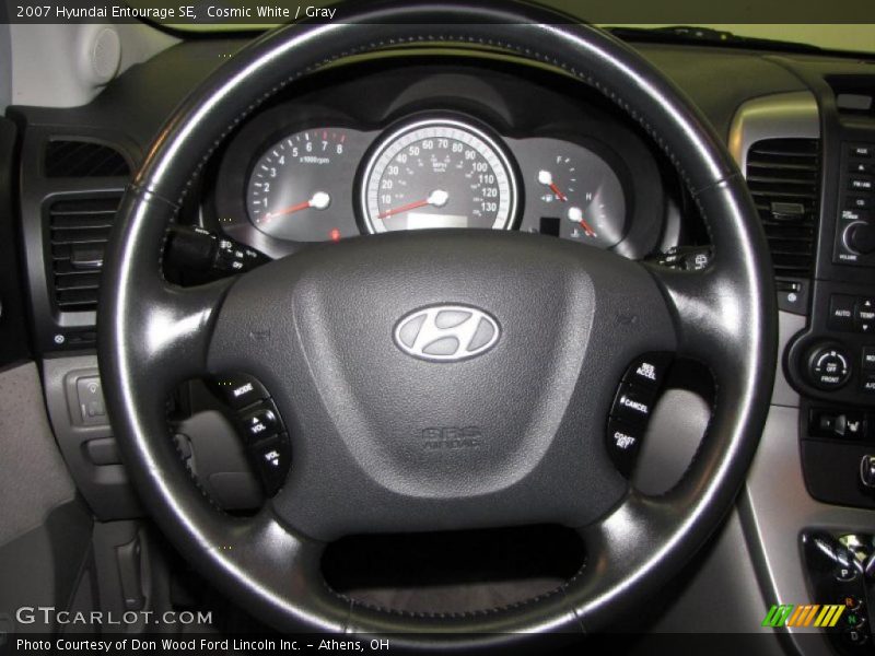Cosmic White / Gray 2007 Hyundai Entourage SE