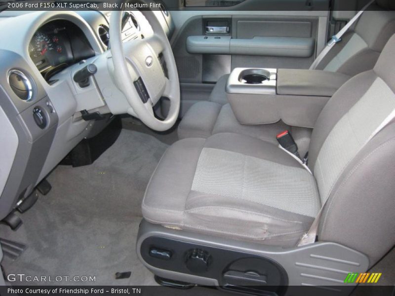  2006 F150 XLT SuperCab Medium Flint Interior