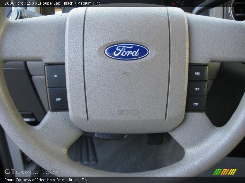 Black / Medium Flint 2006 Ford F150 XLT SuperCab