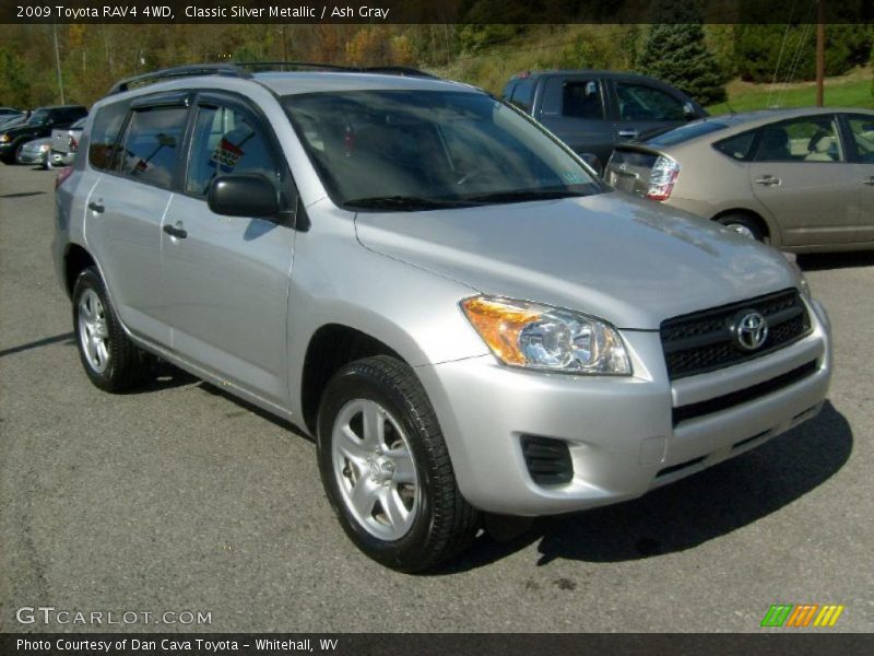 Classic Silver Metallic / Ash Gray 2009 Toyota RAV4 4WD