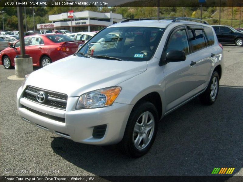 Classic Silver Metallic / Ash Gray 2009 Toyota RAV4 4WD