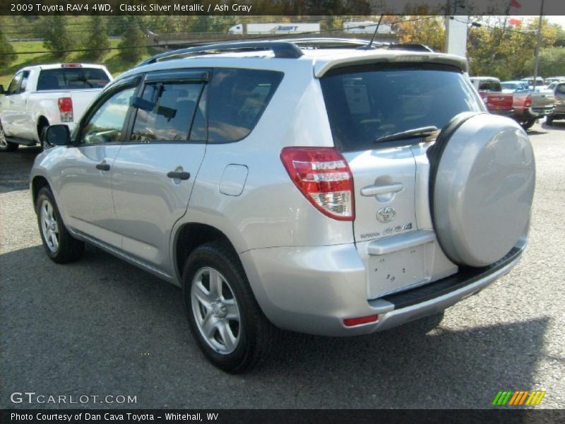 Classic Silver Metallic / Ash Gray 2009 Toyota RAV4 4WD