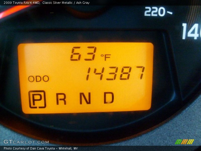 Classic Silver Metallic / Ash Gray 2009 Toyota RAV4 4WD
