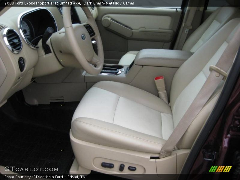 2008 Explorer Sport Trac Limited 4x4 Camel Interior