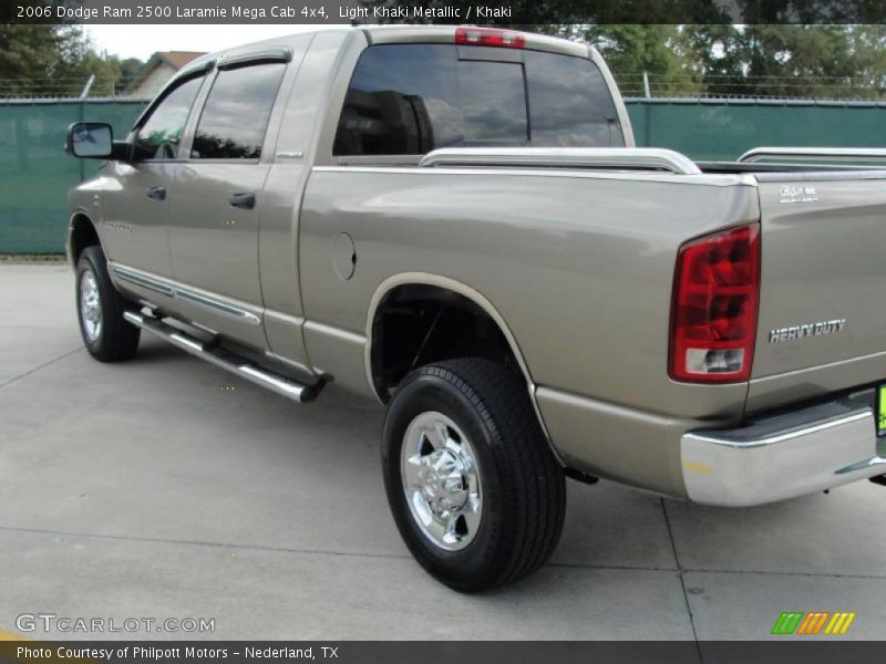 Light Khaki Metallic / Khaki 2006 Dodge Ram 2500 Laramie Mega Cab 4x4