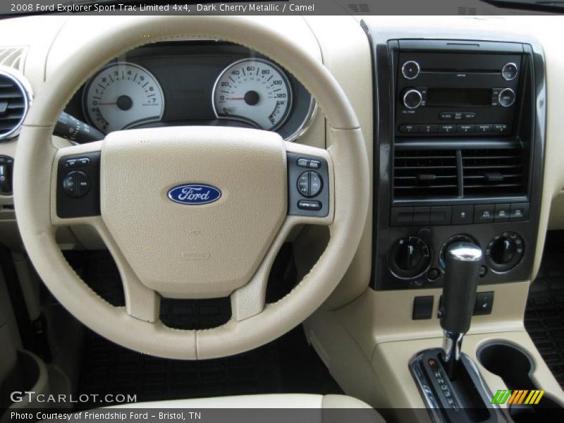 Dashboard of 2008 Explorer Sport Trac Limited 4x4