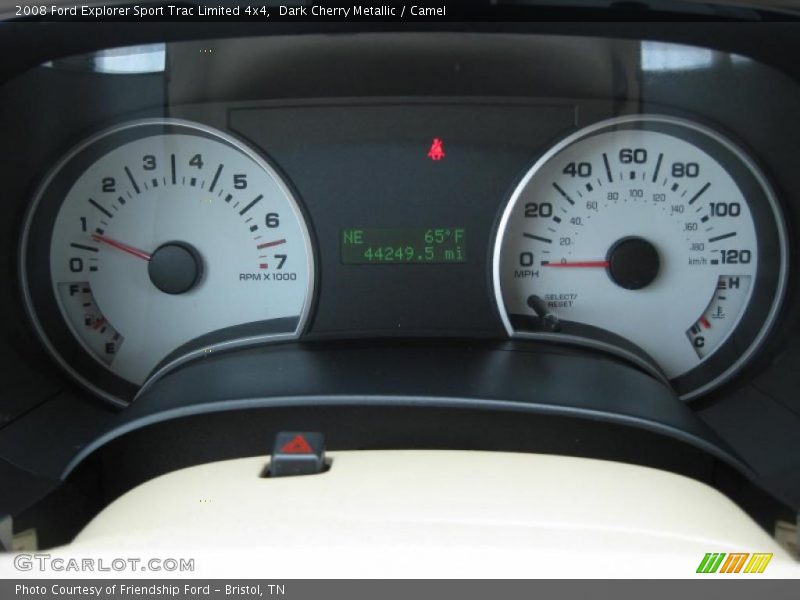  2008 Explorer Sport Trac Limited 4x4 Limited 4x4 Gauges