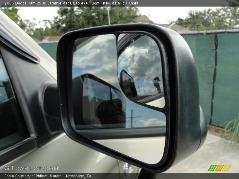 Light Khaki Metallic / Khaki 2006 Dodge Ram 2500 Laramie Mega Cab 4x4